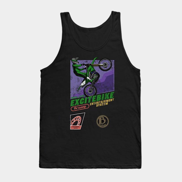 Real Life Excitebike Tank Top by BAHMcreations